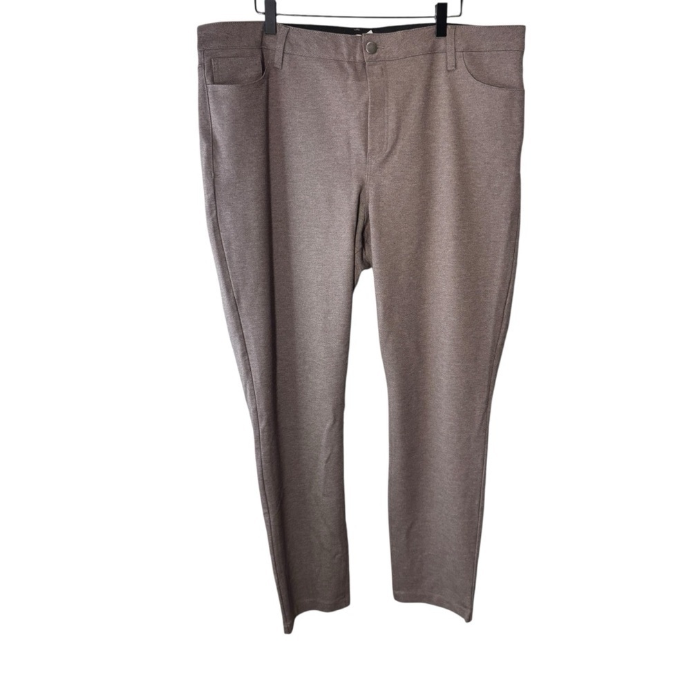 Ricki's Straight Leg Tan Trouser Pants Size XXL